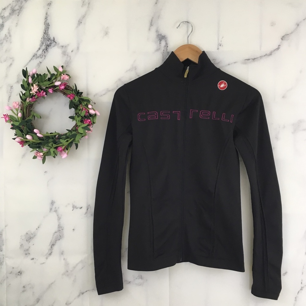 🦞SOLD🚴🏼♀️Castelli Cycling Lightweight Jacket - Picture 1 of 8